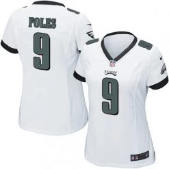 Fan Gear Nation Women's Philadelphia Eagles Nick Foles Game Jersey White