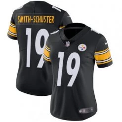 Fan Gear Nation Women's Pittsburgh Steelers JuJu Smith-Schuster Limited Player Jersey Black
