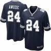 Fan Gear Nation Men's Dallas Cowboys Chidobe Awuzie Game Jersey Navy Blue