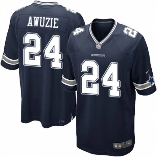 Fan Gear Nation Men's Dallas Cowboys Chidobe Awuzie Game Jersey Navy Blue 3 Fan Gear Nation Men's Dallas Cowboys Chidobe Awuzie Game Jersey Navy Blue