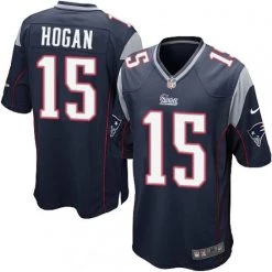 Fan Gear Nation Men's New England Patriots Chris Hogan Game Jersey Navy Blue