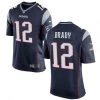 Fan Gear Nation Men's New England Patriots Tom Brady Game Jersey Navy Blue