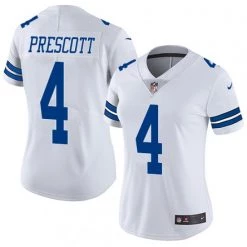 Fan Gear Nation Women's Dallas Cowboys Dak Prescott Limited Player Jersey White