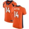 Fan Gear Nation Mens Denver Broncos Courtland Sutton Game Vapor Jersey Orange