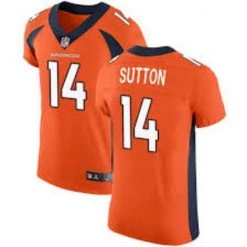 Fan Gear Nation Mens Denver Broncos Courtland Sutton Game Vapor Jersey Orange