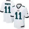 Fan Gear Nation Men's Philadelphia Eagles Carson Wentz Game Jersey White