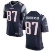 Fan Gear Nation Men's New England Patriots Rob Gronkowski Game Jersey Navy Blue
