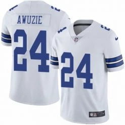 Fan Gear Nation Men's Dallas Cowboys Chidobe Awuzie Limited Player Jersey White