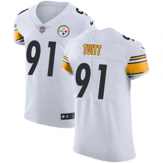 Fan Gear Nation Men's Pittsburgh Steelers Stephon Tuitt Limited Player Jersey White 3 Fan Gear Nation Men's Pittsburgh Steelers Stephon Tuitt Limited Player Jersey White