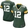 Fan Gear Nation Women's Green Bay Packers Aaron Rodgers Game Jersey Green 2 Fan Gear Nation Women's Green Bay Packers Aaron Rodgers Game Jersey Green