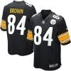 Fan Gear Nation Men's Pittsburgh Steelers Antonio Brown Game Jersey Black