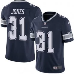 Fan Gear Nation Men's Dallas Cowboys Byron Jones Limited Player Jersey Navy Blue