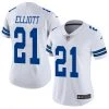 Fan Gear Nation Women's Dallas Cowboys Ezekiel Elliott Limited Player Jersey White