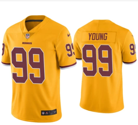 Fan Gear Nation Men’s Chase Young Washington Football Team Gold Game Jersey 3 Fan Gear Nation Men’s Chase Young Washington Football Team Gold Game Jersey