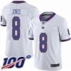 Putian Quimei Men's New York Giants Daniel Jones Limited Edition 100th Anniversary White Jersey