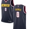 Fan Gear Nation Men's Denver Nuggets Isaiah Thomas Jersey Black
