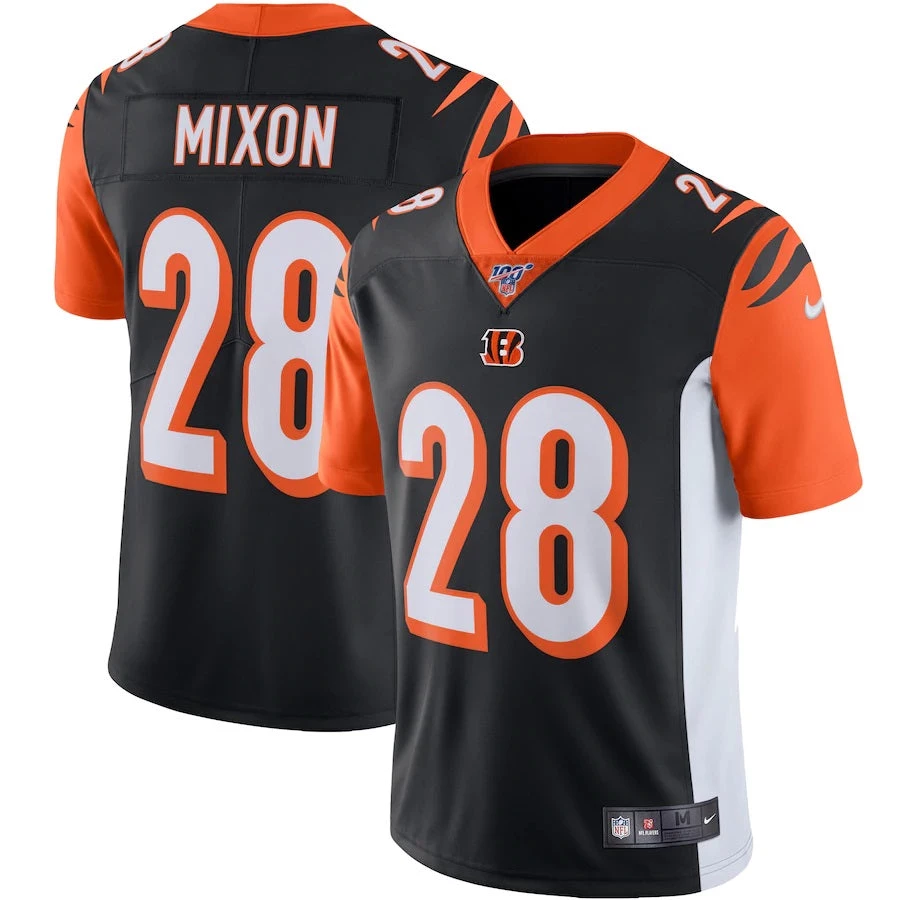 Fan Gear Nation Men's Cincinnati Bengals Joe Mixon Game Vapor Jersey Black 3 Fan Gear Nation Men's Cincinnati Bengals Joe Mixon Game Vapor Jersey Black