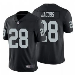 Fan Gear Nation Men's Las Vegas Raiders Josh Jacobs Game Vapor Jersey Black