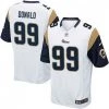 Fan Gear Nation Mens Los Angeles Rams Aaron Donald Game Vapor Jersey White