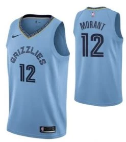 Fan Gear Nation Men's Memphis Grizzlies Ja Morant Statement Jersey Blue