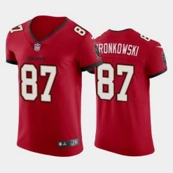 Fan Gear Nation Mens Tampa Bay Buccaneers Rob Gronkowski Game Vapor Jersey Red