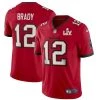 Fan Gear Nation Men's Tampa Bay Buccaneers Tom Brady Super Bowl LV Game Vapor Jersey Red
