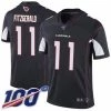 Fan Gear Nation Men's Arizona Cardinals Larry Fitzgerald Black Vapor Limited Player 100th Season Jersey