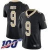 Fan Gear Nation Men's New Orleans Saints Drew Brees Vapor Untouchable 100th Anniversary Jersey Black