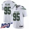 Fan Gear Nation Mens New York Jets Quinnen Williams Game Vapor Jersey White