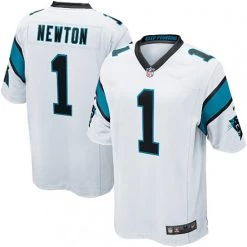 Fan Gear Nation Men's Carolina Panthers Cam Newton Game Jersey White