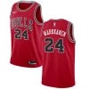 Fan Gear Nation Men's Chicago Bulls Lauri Markkanen Swingman Jersey Icon Edition Red