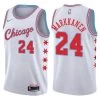 Fan Gear Nation Men's Chicago Bulls Lauri Markkanen Swingman City Edition Jersey White