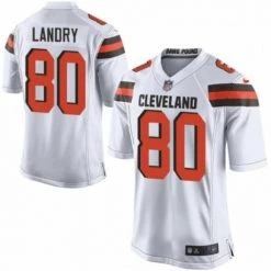 Fan Gear Nation Men's Cleveland Browns Jarvis Landry Game White Jersey