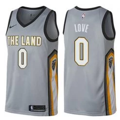 Fan Gear Nation Men's Cleveland Cavaliers Kevin Love Swingman City Edition Jersey Gray