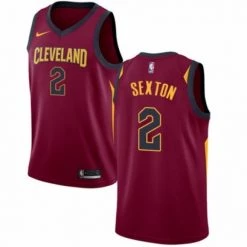 Fan Gear Nation Men's Cleveland Cavaliers Collin Sexton Swingman Jersey Icon Maroon