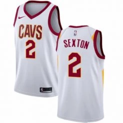 Fan Gear Nation Men's Cleveland Cavaliers Collin Sexton Swingman Jersey Association White
