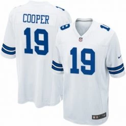Fan Gear Nation Men's Dallas Cowboys Amari Cooper Game Jersey White