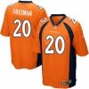 Fan Gear Nation Men's Denver Broncos Royce Freeman Game Jersey Orange