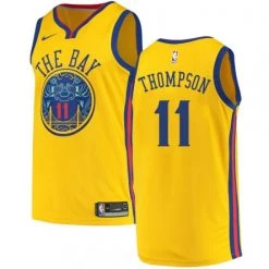 Fan Gear Nation Men's Golden State Warriors Klay Thompson City Edition Jersey Gold