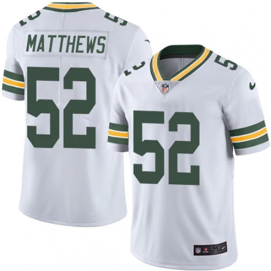 Fan Gear Nation Men's Green Bay Packers Clay Matthews Limited Player Jersey White 3 Fan Gear Nation Men's Green Bay Packers Clay Matthews Limited Player Jersey White