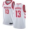 Fan Gear Nation Men's Houston Rockets James Harden Jersey Association Edition White