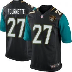 Fan Gear Nation Men's Jacksonville Jaguars Leonard Fournette Alternate Game Jersey Black