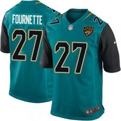 Fan Gear Nation Men's Jacksonville Jaguars Leonard Fournette Game Jersey Teal Green