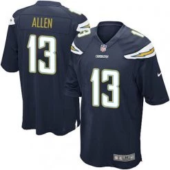 Fan Gear Nation Men's Los Angeles Chargers Keenan Allen Game Jersey Navy Blue