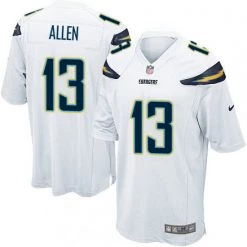 Fan Gear Nation Men's Los Angeles Chargers Keenan Allen Game Jersey White