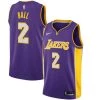 Fan Gear Nation Men's Los Angeles Lakers Lonzo Ball Jersey Statement Edition Purple