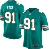 Fan Gear Nation Men's Miami Dolphins Cameron Wake Alternate Game Jersey Aqua Green