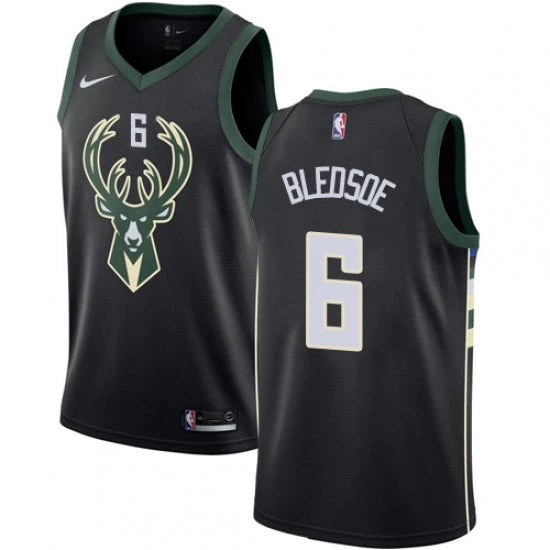 Fan Gear Nation Men's Milwaukee Bucks Eric Bledsoe Alternate Jersey Statement Edition Black 3 Fan Gear Nation Men's Milwaukee Bucks Eric Bledsoe Alternate Jersey Statement Edition Black