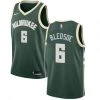 Fan Gear Nation Men's Milwaukee Bucks Eric Bledsoe Swingman Jersey Icon Edition Green