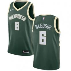 Fan Gear Nation Men's Milwaukee Bucks Eric Bledsoe Swingman Jersey Icon Edition Green